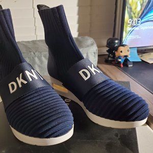 DKNY slip-on wedge